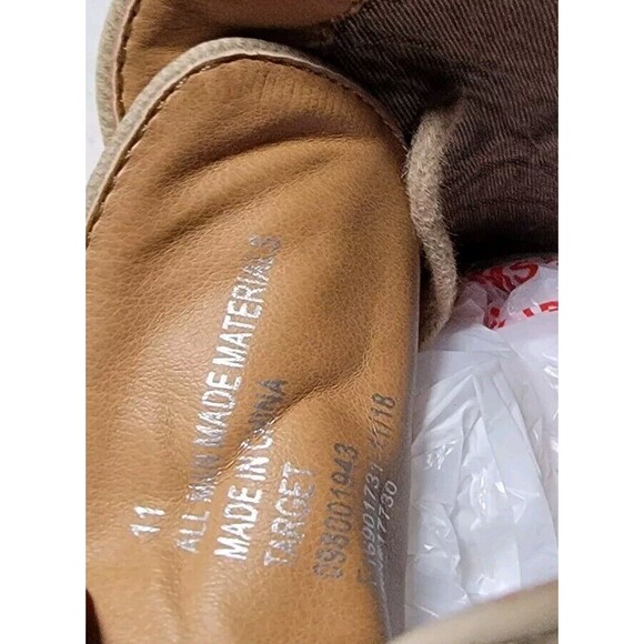 Goodfellow & Co. Men's Sz 11 Tan Kordell Chukka Boots Flaw See Pics - Picture 11 of 11